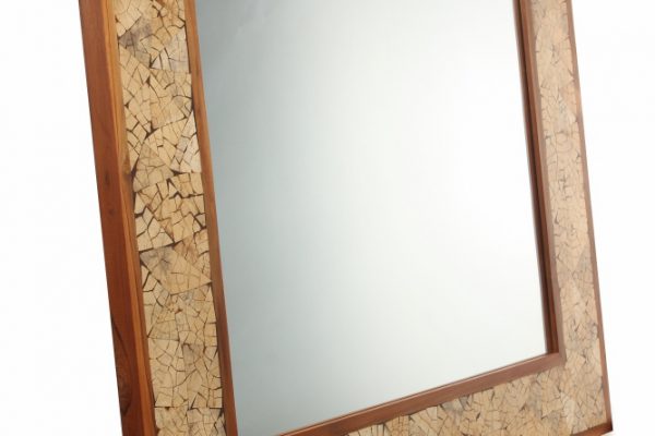 teak mirror