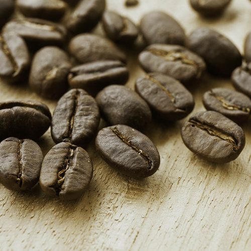 coffee bean macro