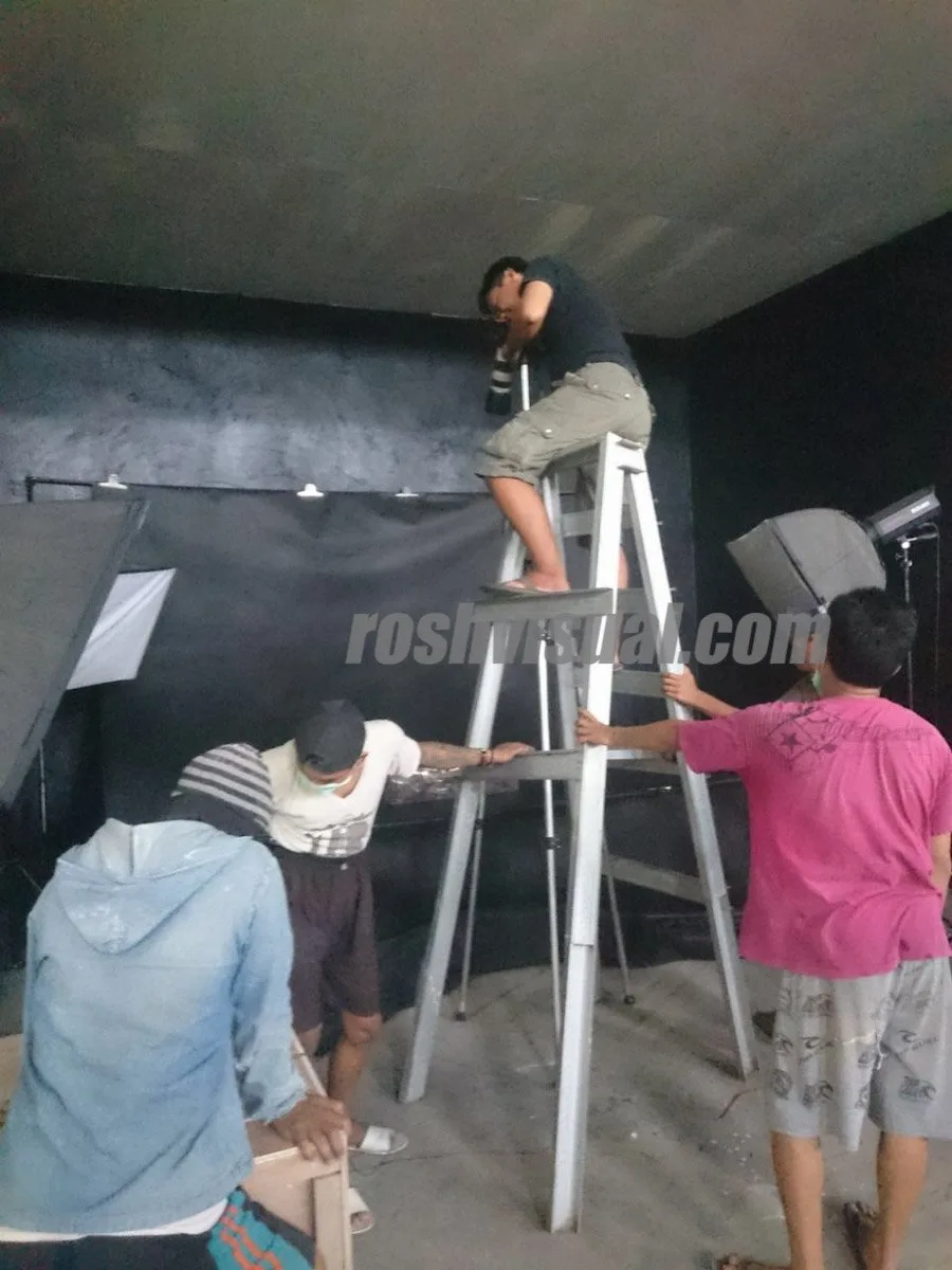 furniture photography behind the scene
