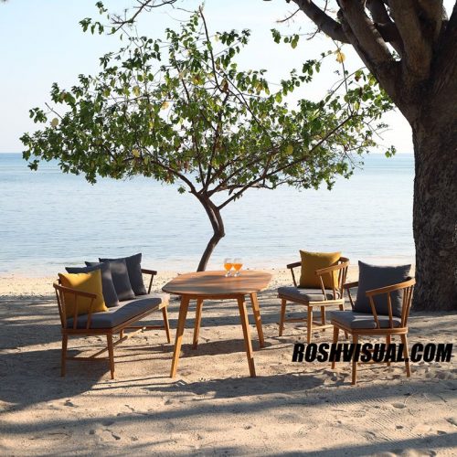 furniture photo in beautiful bali lombok beach