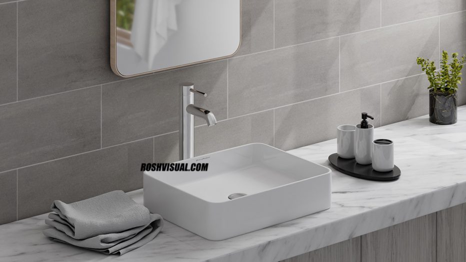bathroom vanity 3d service and render basin 3d service and render