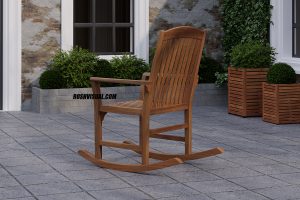 outdoor teak garden 3d service and render