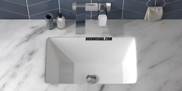 basin 3D render modeling