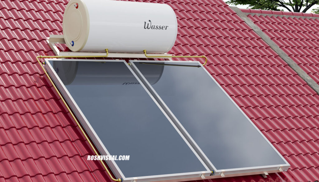 Roof Solar Water Heater